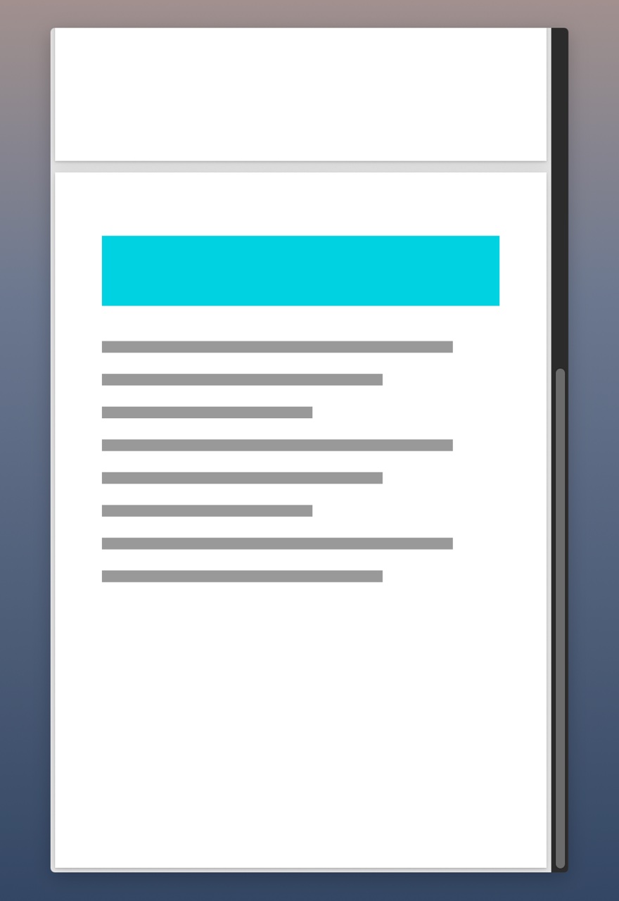 A PDF pulled down off the line, open in a live preview with a scroll bar.